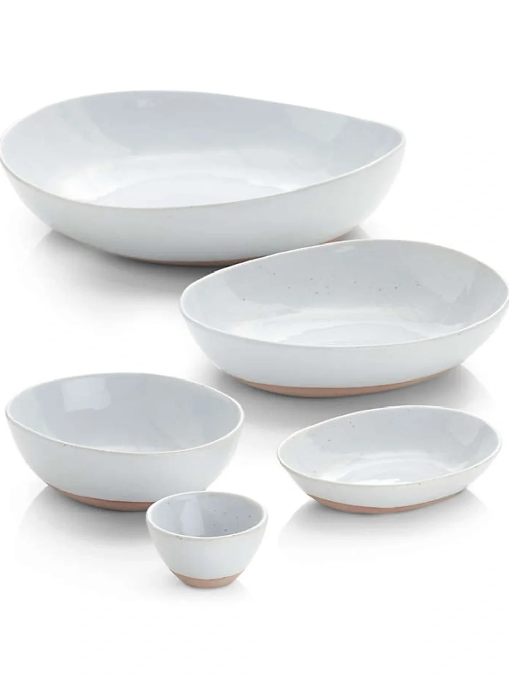 Crate&Barrel Aaron Probyn Cream Ceramic Bowl